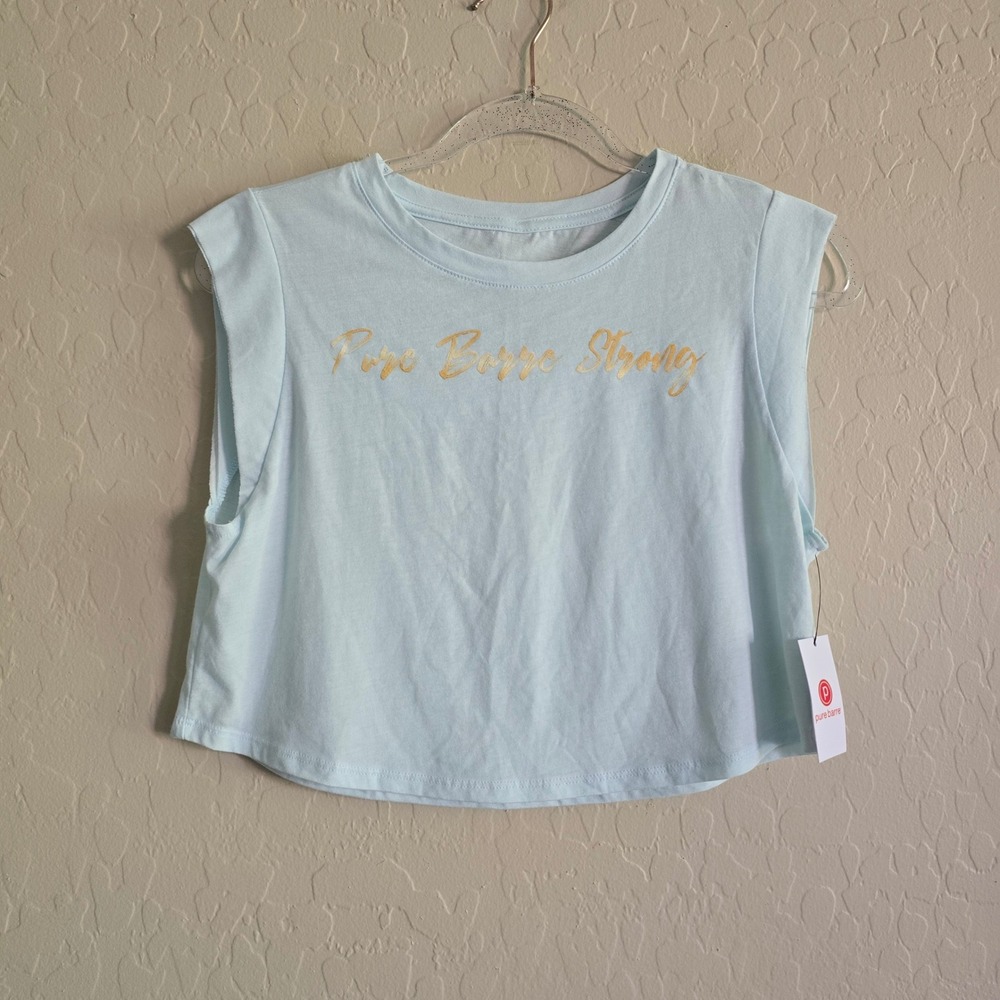 Pure Barre Strong Crop Tank Top Size Small New with tags